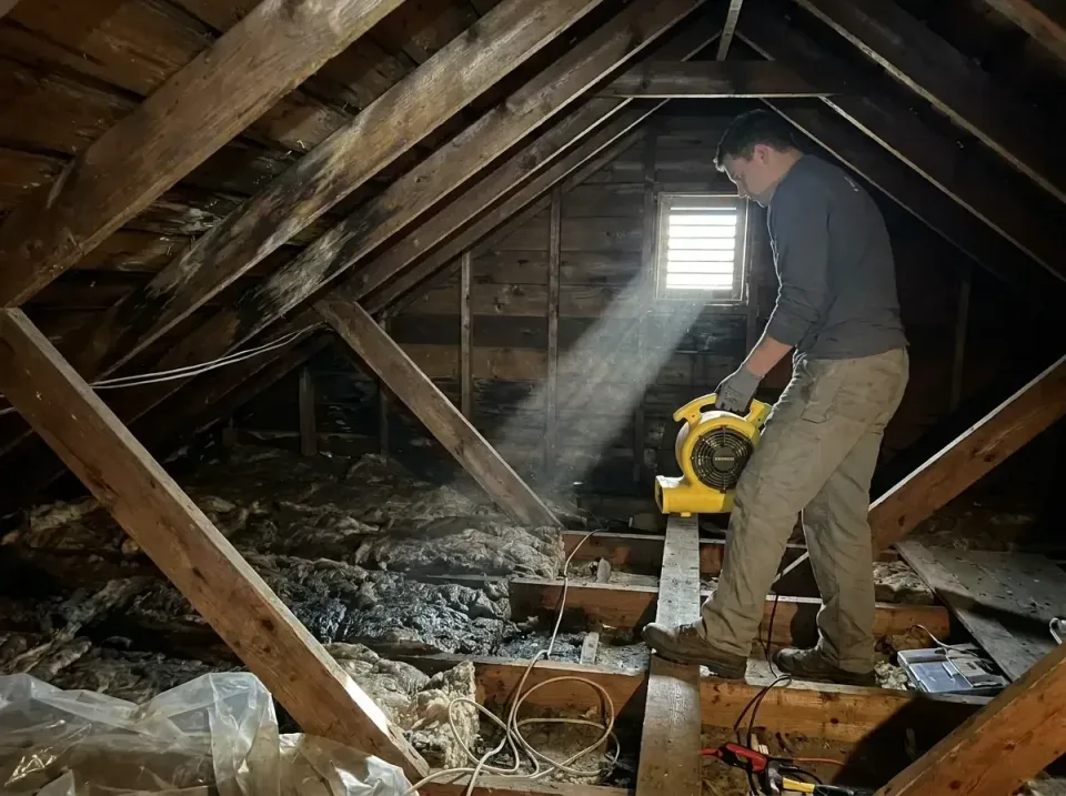 attic-water-damage-drying-proc-007 — frequently asked questions, Emergency Water Extraction & 24/7 Flood Response in Inman,…